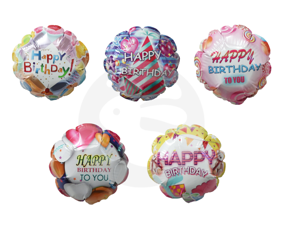 自動充氣氣球-生日系列